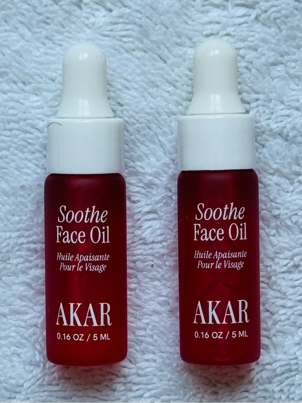 Akar Skin Soothe Face Oil Mini Duo 5ml X 2 BRAND NEW IN BOX